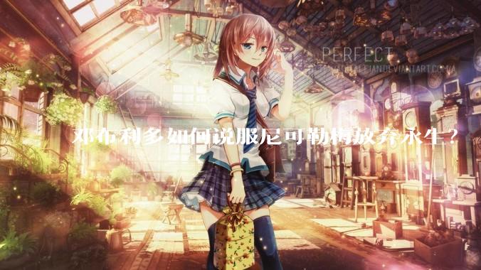 邓布利多如何说服尼可勒梅放弃永生？